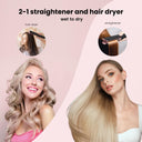 Air Ionen Glätteisen, Supgaliy Professionelles Glätteisen, Luft-Haarglätter für Haar Styling