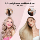 Air Ionen Glätteisen, Supgaliy Professionelles Glätteisen, Luft-Haarglätter für Haar Styling