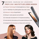 Glätteisen Locken und Glätten Haarglätter - 5 Jahre Sorgenfreiheit - Haar Styling Hair Straightener
